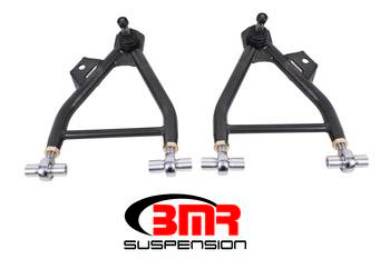 BMR A-Arms - Lower - Coilover - Adjustable - Rod End - Tall Ball Joint - Black (1994 - 2004 Mustang) AA045H