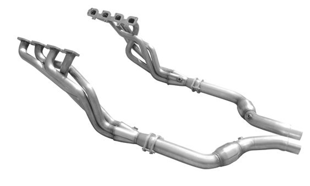 ARH Long Exhaust System 2" Header Catted Connect Pipes (2015+ Challenger SRT Hellcat) CHAHC-15200300LSWC