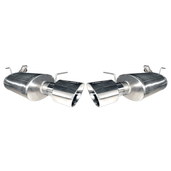 ARH Axleback Exhaust System SS Tips (11-14 GT500/Mustang 5.0L/Mustang V6) MST-11212AXBK