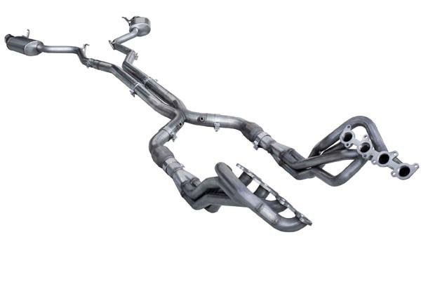 ARH Full Exhaust System 1-3/4" Headers Off Road X-Pipe (2018 - 2023 Mustang GT Coupe) MTC5-18134300FSNC