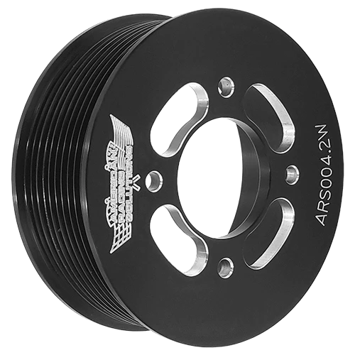 ARS Billet Water Pump Pulley - 4.2" x 10 Rib x 4 Bolt (2011+ Mustang GT) ARS4.2W4