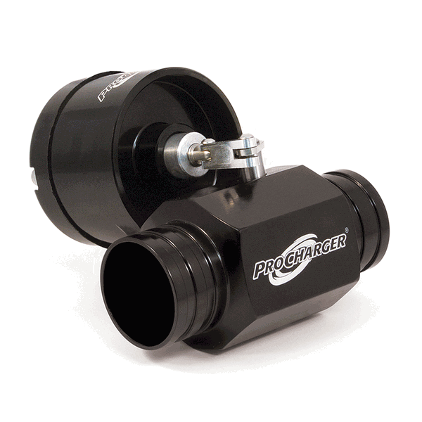 ProCharger ProFlow bypass valve black anodized clamp mount for supercharger system