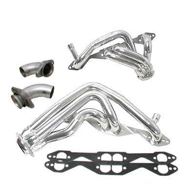 BBK Shorty Headers Chrome Titanium Ceramic (93-96 Impala SS LT-1) 1595