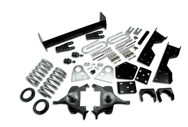Belltech 4" or 5" F/6" or 7" R Drop Lowering Kit w/o Shocks (94-99 Ram Standard Cab 1500) 817