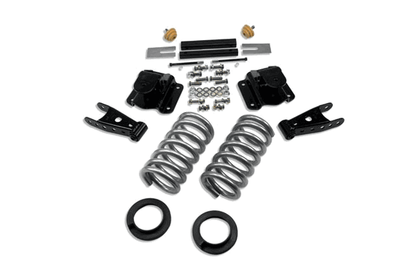 Belltech 2" or 3" F/4" R Drop Lowering Kit w/o Shocks (94-99 Ram Extended Cab 1500) 819