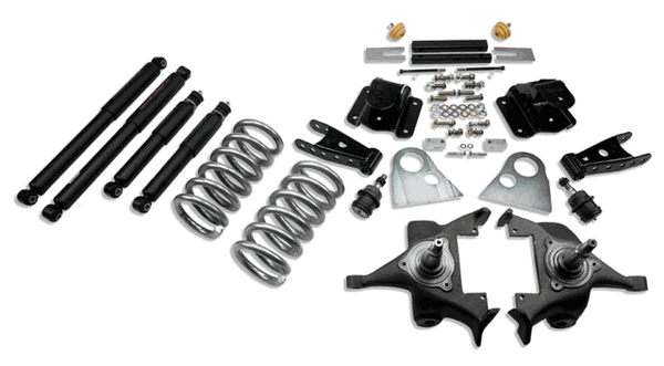Belltech 3" F/4" R Drop Lowering Kit w/Nitro Drop II Shocks (94-99 Ram Extended Cab 1500) 820ND