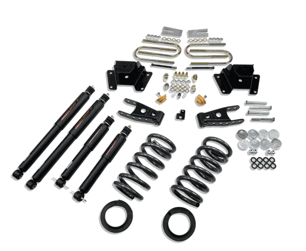 Belltech 2" or 3" F/4" R Drop Lowering Kit w/Nitro Drop II Shocks (97-03 F150) 917ND