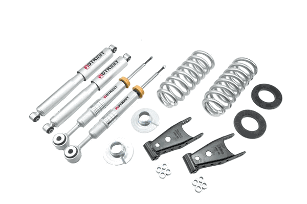 Belltech 2" or 3" F/2" or 3" R Drop Lowering Kit w/Street Performance Shocks (04-08 F150) 933SP