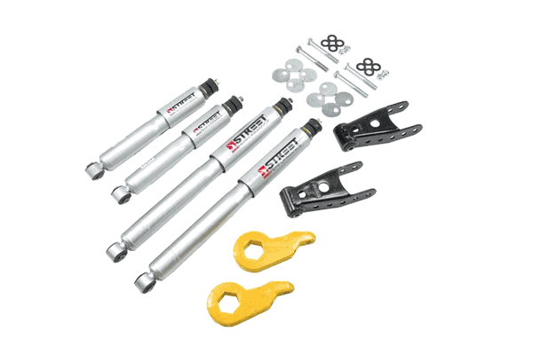 Belltech 1" or 3" F/2" R Drop Lowering Kit w/Street Performance Shocks (97-03 F150) 936SP