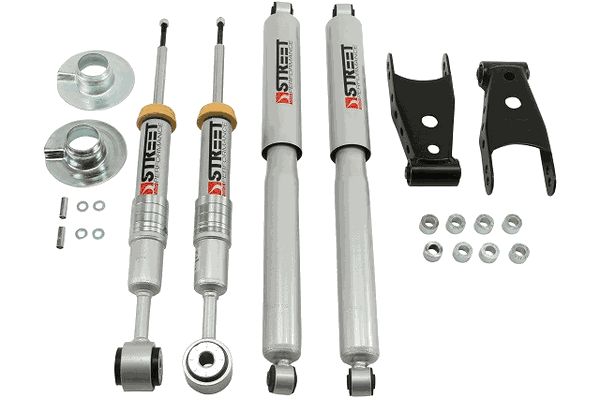 Belltech +2" to -2" F/3" R Drop Lowering Kit w/Street Performance Shocks (09-13 F150) 978SP