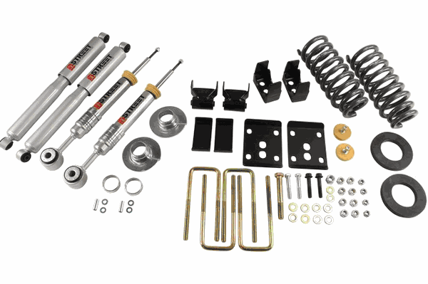 Belltech 2" or 3" F/5.5" R Drop Lowering Kit w/Street Performance Shocks (09-13 F150 Extended/Quad Cab) 979SP
