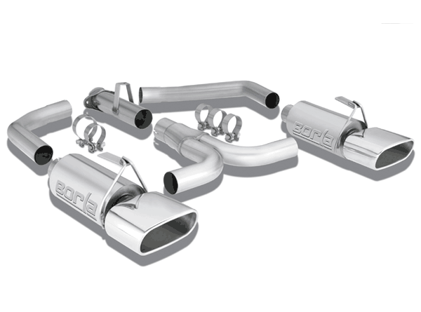 Borla Catback Exhaust - S-Type (1986 - 1991 C4 Corvette) 140082