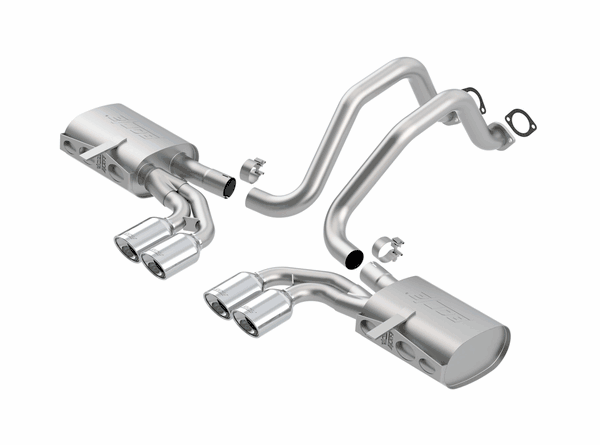 Borla S-Type II Catback Exhaust (97-04 C5 Corvette & Z06) 140427