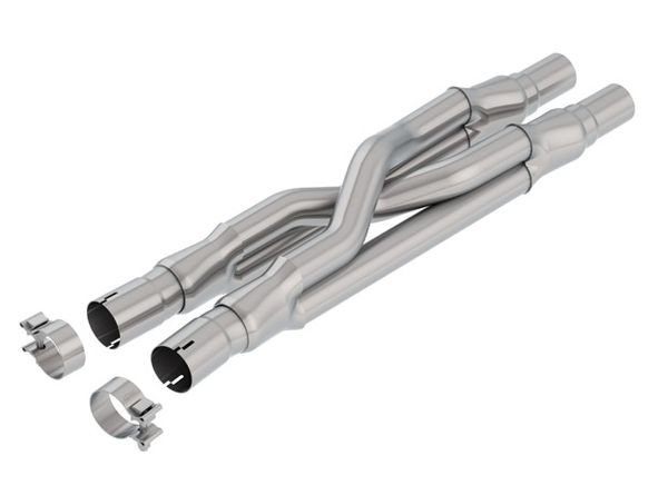 Borla 2.5" SwitchFire X-Pipe - Resonator Delete (2015 - 2023 Mustang GT) 60662