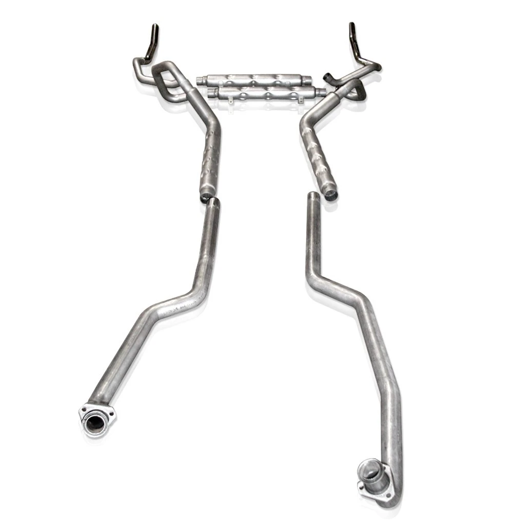 Stainless Works Catback Exhaust - Transverse Turbo Muffler Style (1969 Camaro Big Block) CA6914S