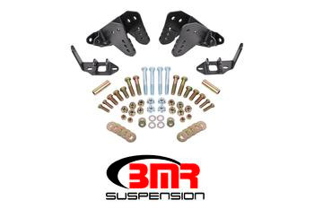 BMR Rear Coilover Conversion Kit & Control Arm Bracket Black (78-87 GBody) CCK007H