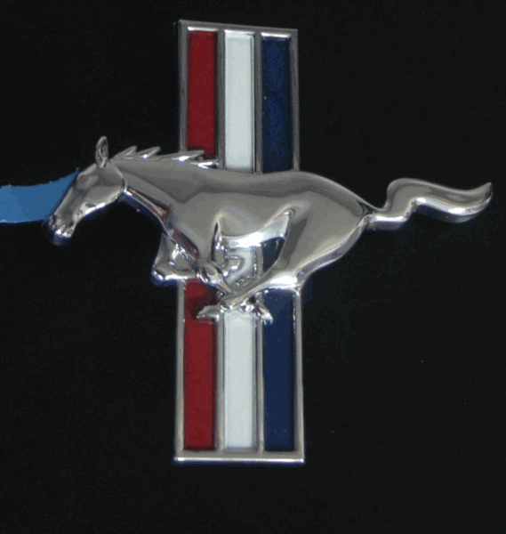 Classic Design Concepts Ducktail Pony Emblem (05-09 Mustang) 105073