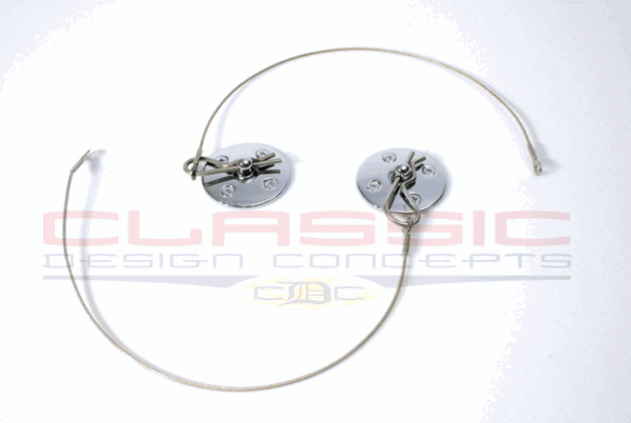 Classic Design Concepts Hood Pin Appearance Kit (Mustang All) 105109