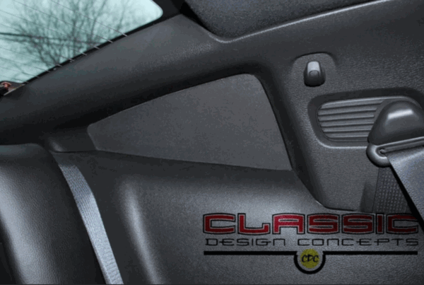 Classic Design Concepts Quarter Window Blackout Set (2010-2014 Mustang) 112041