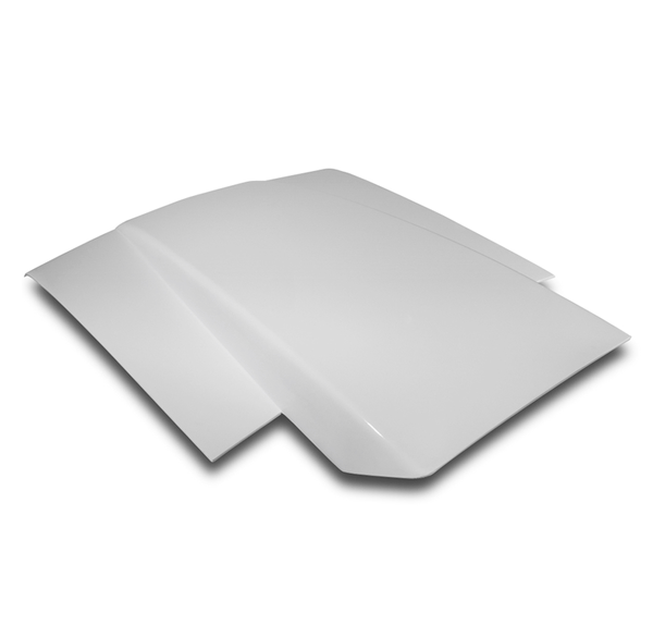 Cervinis 5.5" Lift Off Cowl Hood (1987 - 1993 Mustang) 135LO