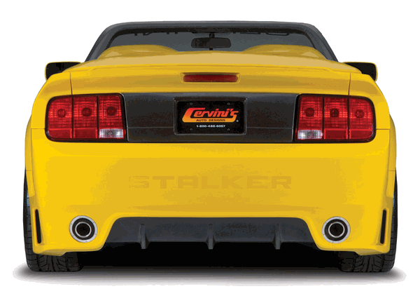 Cervinis Stalker Rear Bumper (05-09 Mustang) 3351