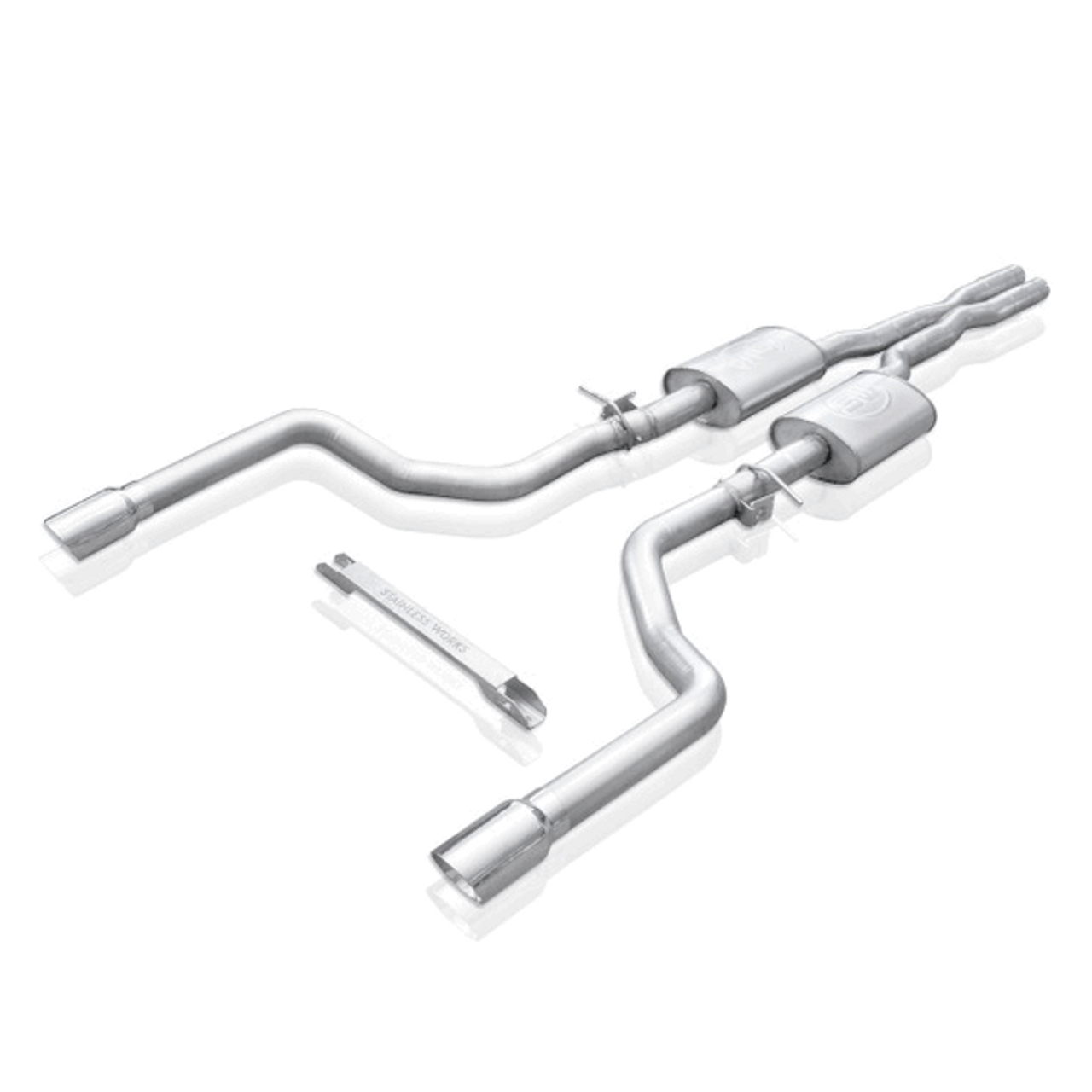 Stainless Works Catback Exhaust (2015 - 2023 Charger 6.2 / 6.4L) CHAR16CB