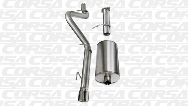 Corsa 3" Catback Exhaust Sport Polished (06-08 Trailblazer SS) 14256