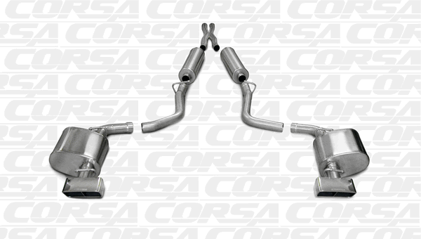 Corsa Xtreme Catback Exhaust 2.5" Polished (09-10 Challenger R/T Manual) 14437