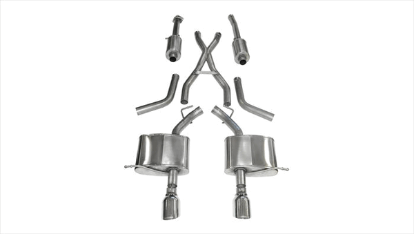 Corsa 2.5" Catback Exhaust Sport Black (11-16 Durango V8) 14459BLK