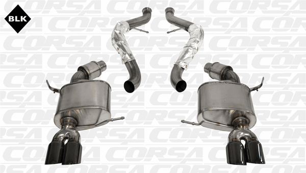 Corsa 2.5" Catback Exhaust Sport Black (08-12 BMW M3 E92/93) 14568BLK