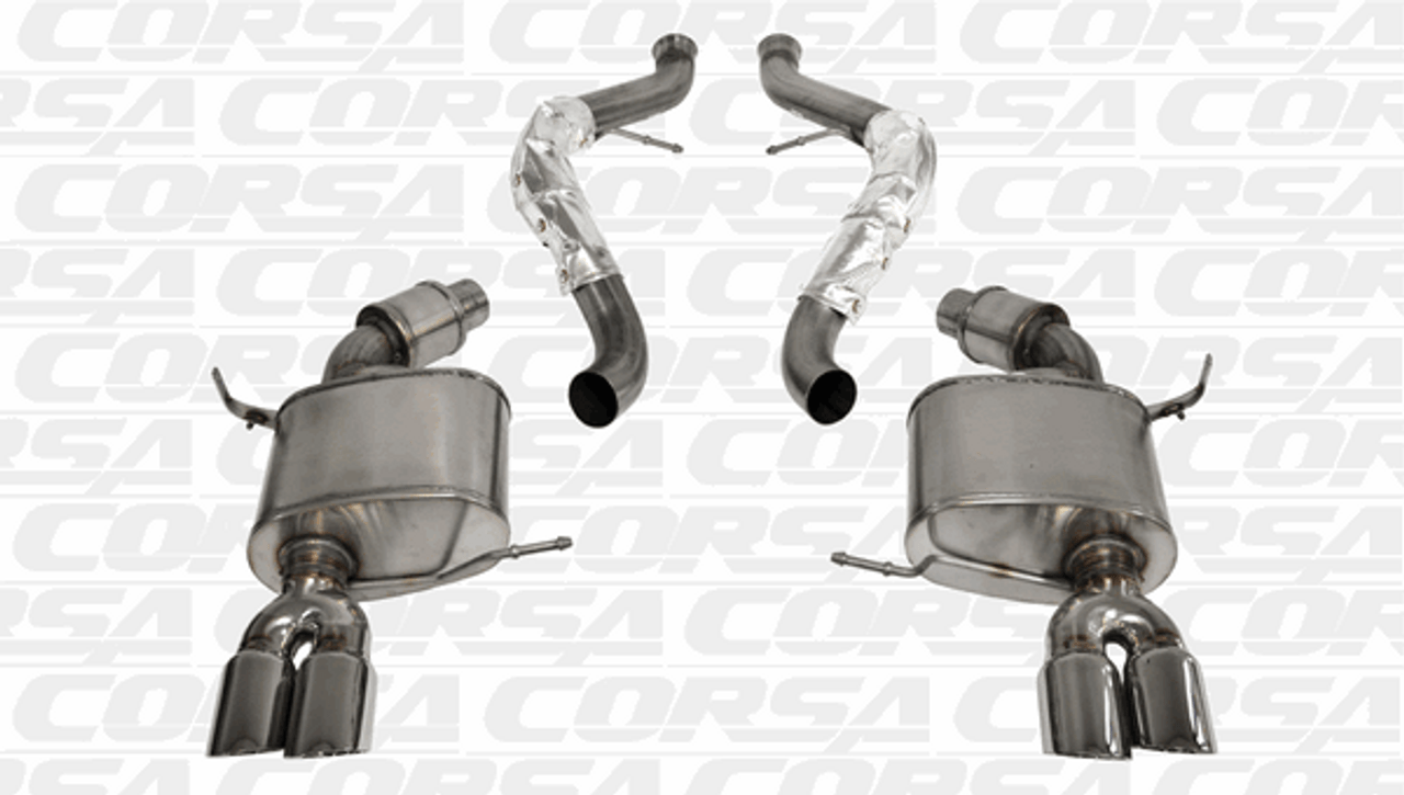 Corsa 2.5" Catback Exhaust Sport Polished (08-12 BMW M3 E90) 14569