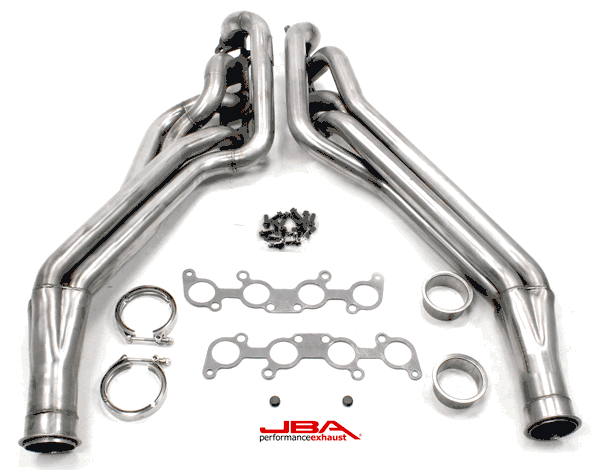 JBA Performance 1-7/8" Long Tube Headers 409SS (2015 - 2023 Mustang GT) 6689S