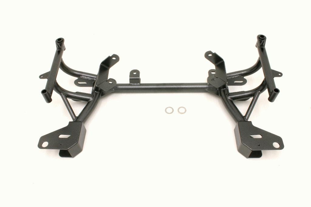 BMR K-Member LS1 Motor Mounts Standard Rack Black (1998-2002 LS1 F-Body Turbo) KM013H