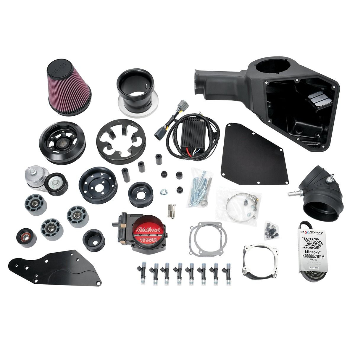 Edelbrock Stage II Supercharger Upgrade Kit (2018-2023 Mustang GT