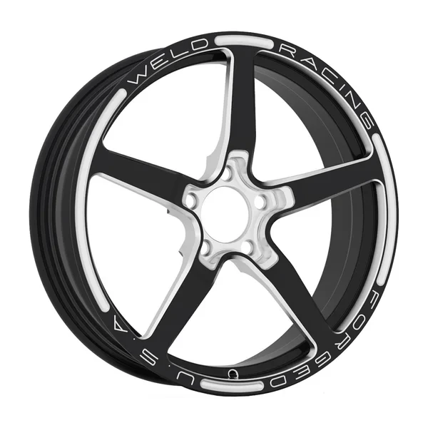 Weld Alumastar 18x6 Non-Beadlock Wheel - 5x115 BP - 2.7 BS - Black (Charger / Challenger / Hellcat / Demon) 88C-1806245-B