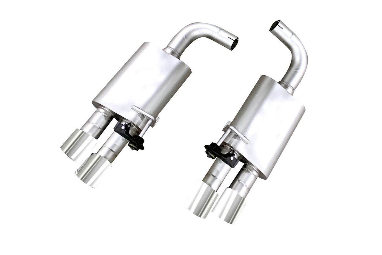 LTH 2.75" Axle Back Exhaust TruDual Polished Tips (2018 - 2023 Mustang GT) FDAB00005P