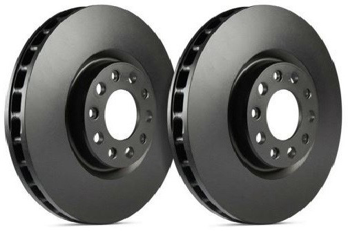 SP Performance Premium 312mm Dia. Vented Rotor w/Black Zinc Plating (MERCEDES-BENZ E350) - P28-246-BP