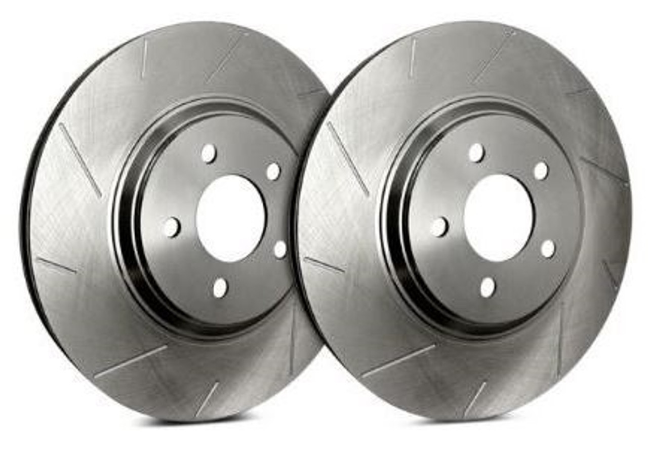 SP Performance Slotted 256.1mm Vented Rotor w/Silver Zinc Plating (AUDI TT QUATTRO) - T01-222-P