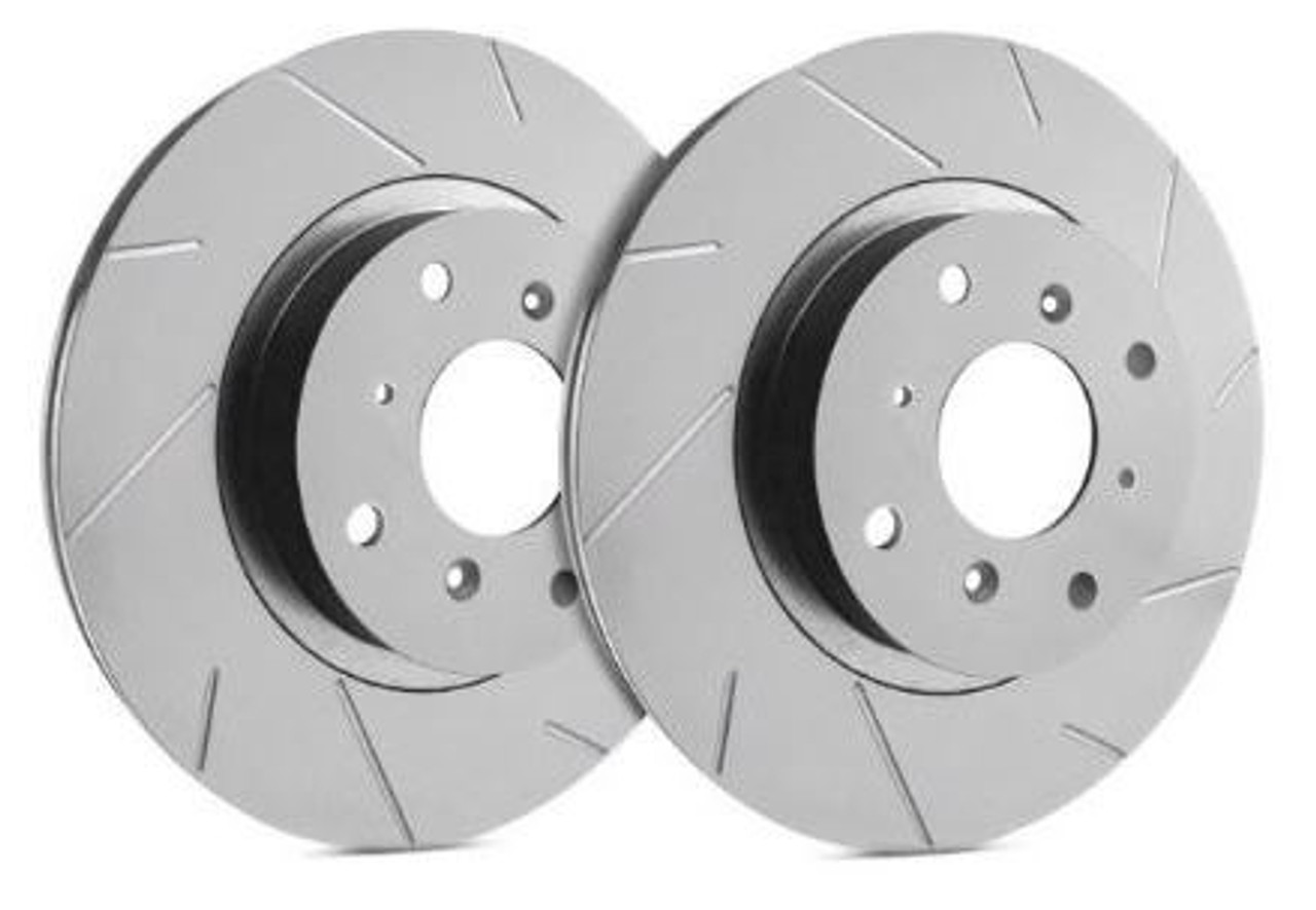 For SRW CHEVY 86mm FRONT & REAR DRILLED AND SLOTTED PERFORMANCE BRAKE Rotors