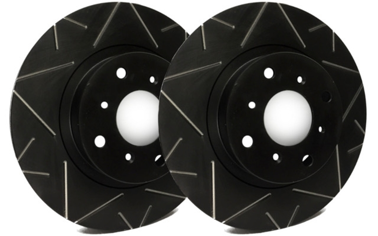 SP Performance Peak Series 253mm Dia. Vented Rotor w/Black Zinc Plating  (FORD CONTOUR) - V54-028-BP - Beefcake Racing