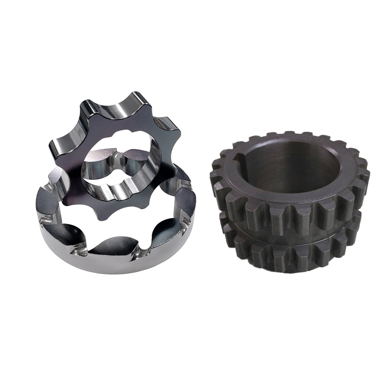 Boundary 2011-2025 Mustang GT Black OPG Crankshaft Gear Combo