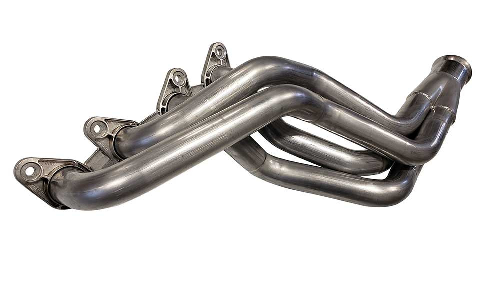 Ultimate Headers 1-7/8" Mid Length Headers Silver Ceramic (1964.5 - 1970 Mustang DSE Front Suspension) 472034
