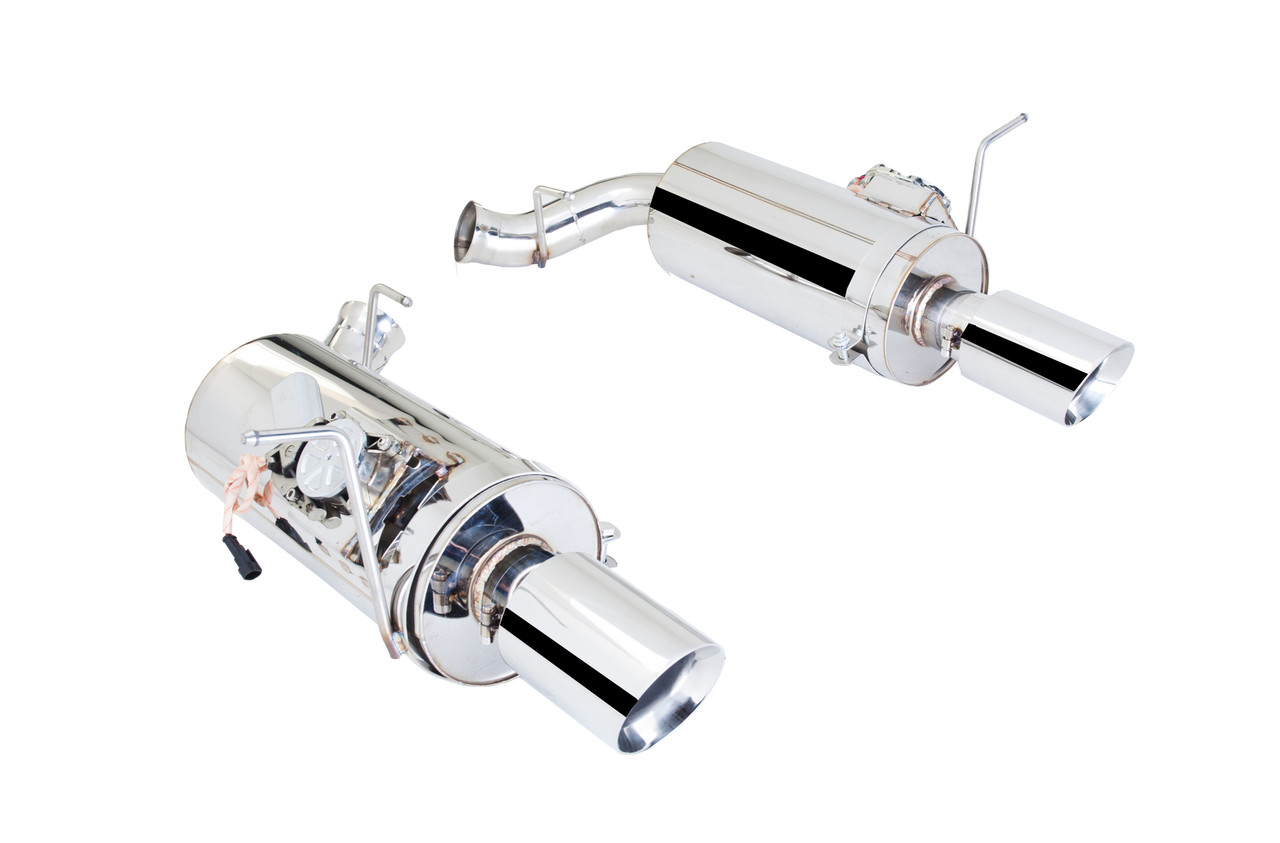 フルクサス XForce Exhaust 2011-14 Mustang GT Axle Back Varex Mufflers ES-FM05