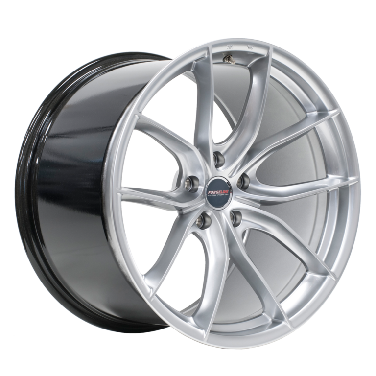 Forgeline F01 19x10 Liquid Silver Flow Formed Series Wheel