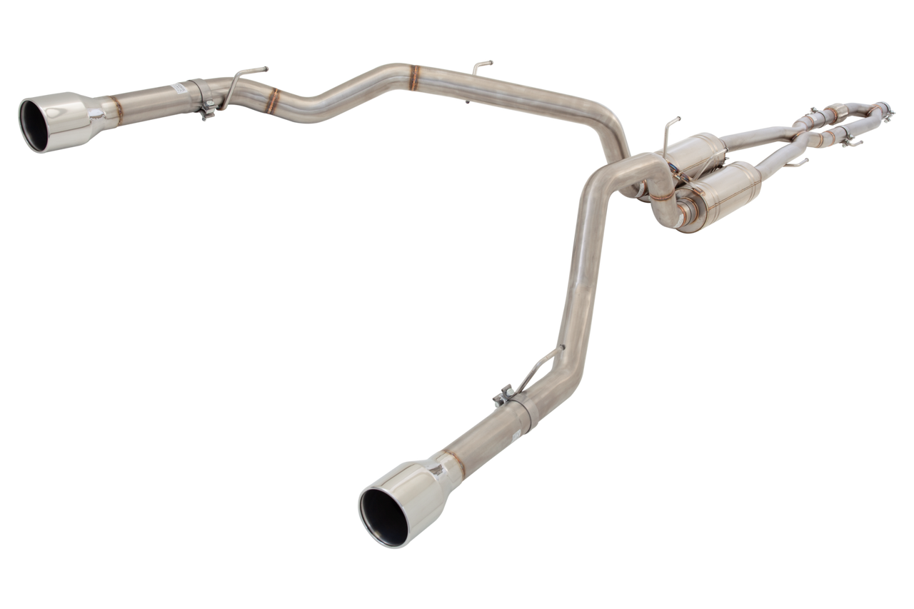 X-Force Stainless Steel catback system (10-18 Ram 1500 5'7 Bed) ESDR10CBS