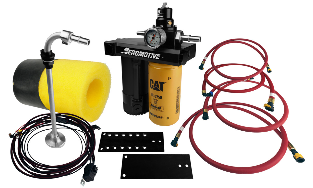 Aeromotive Fuel Pump Diesel 130GPH 08-10 6.4L Ford Powerstroke Complete Kit 11807