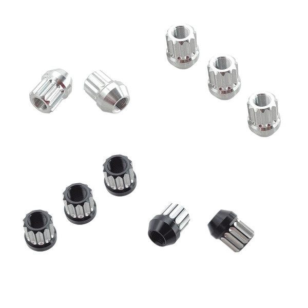 UPR Products 5/8-18 Billet Lug Nuts 10pc Satin 3007-106