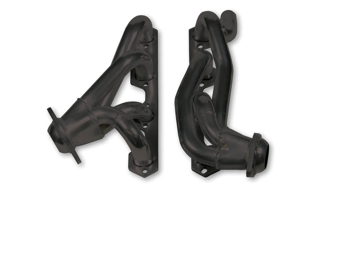 Flowtech Shorty Headers Black Painted (86-95 F150/250 5.8L) 91628FLT