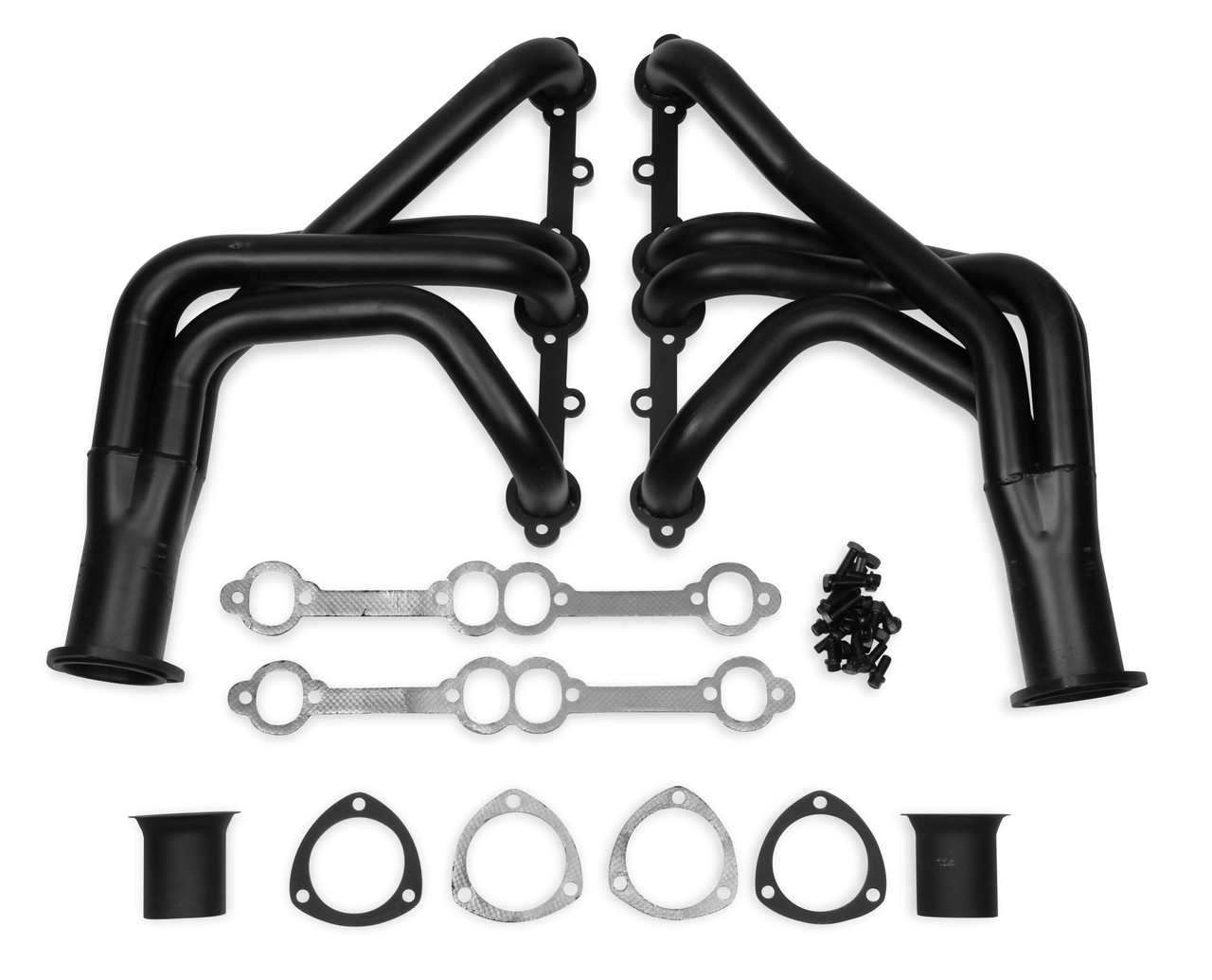 Flowtech Long Tube Header Black Painted (63-74 Corvette) 11106FLT