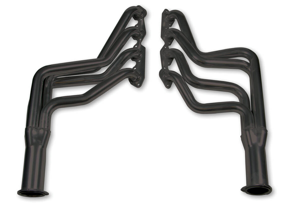 Flowtech Long Tube Header Black Painted (70-72 Camaro) 11130FLT